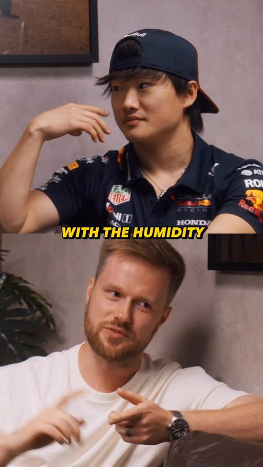 Singapore 🤝 bringing the heat 🤝 Saunas 

Join Yuki and Tommy as they tackle the challenging Singapore circuit in @oracle Virtual Laps 🔗 in bio

#F1 #RedBullRacing #SingaporeGP 🇸🇬