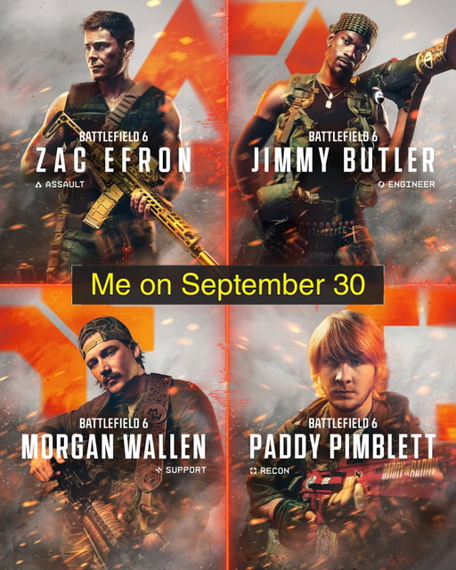 Swipe to enter launch month 😎

#Battlefield6