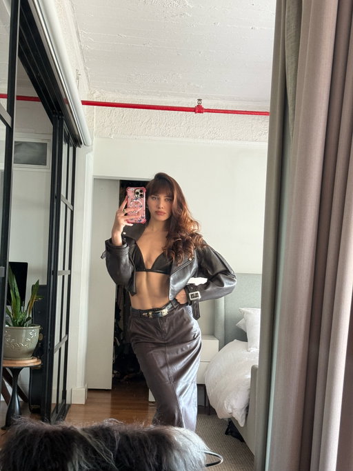 Leather on leather as we head into October 🍁