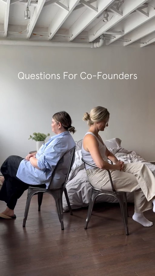 Building a business together? Easy. Answering questions about each other? That’s where it gets tricky 😂