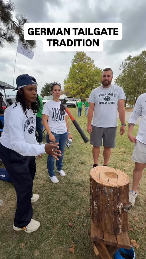 You heard of “Stump” before? #tailgate #college