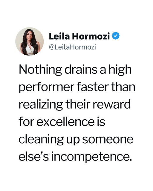 Fix the leader, fix the business.