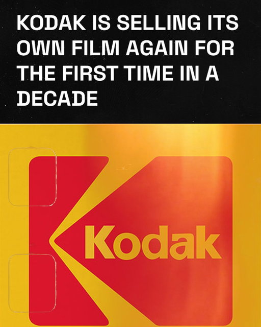 Kodak announced two new stocks of color film on Wednesday, in a move that has excited the photography world and which indicates that the photography giant is directly distributing still photography film again.

“To help meet the growing demand for film, Kodak is excited to announce the launch of two color-negative films, KODACOLOR 100 and KODACOLOR 200, in 135 format rolls,” Kodak said in an Instagram post. “For the first time in over a decade, Kodak will sell these films directly to distributors, in an effort to increase supply and help create greater stability in a market where prices have fluctuated. These films are sub-brands of existing Kodak films and offer the same high quality you’ve come to expect from Kodak.” 

#kodak #film #photography #photo #camera #kodakfilm #photographer #35mm #70mm #tech #news 

Photos: Kodak