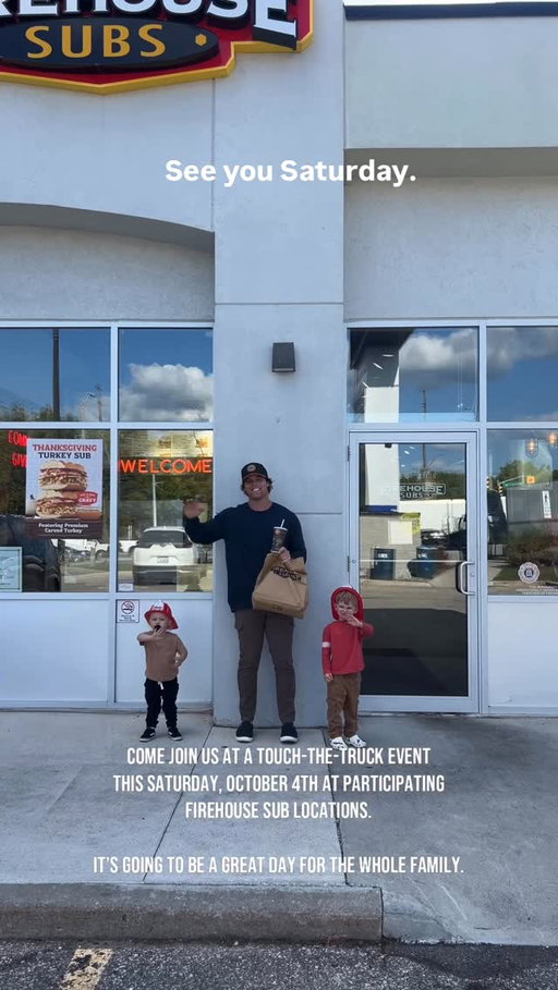 We love our @firehousesubsca — it’s a family staple in our house. ❤️ To kick off fire prevention week, I’m excited to team up with them to support Touch-the-Truck events happening Saturday, October 4 at participating Firehouse Subs locations across Canada.

Bring your kids out to get an up-close look at a fire truck and enjoy some great food together. Plus, this year you can purchase $2, $5, $10 anniversary medallions in restaurant to raise funds for Firehouse Subs, Public Safety Foundation of Canada‘s life-saving mission of equipping first responders with the equipment and resources needed to protect their communities 🙌

My sons and I will be at the — Firehouse Subs Kitchener Sunfish in Kitchener ON. 
Hope to see you and your family there too!  #FirehouseSubsPartner #TouchTheTruck