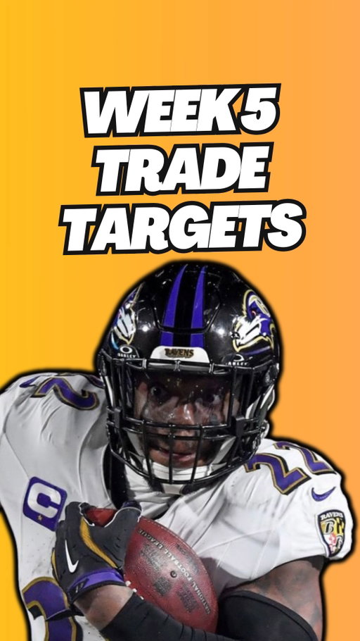 Week 5 MUST BUY RB Trade Targets in Fantasy Football #explore #fantasyfootball #fantasyfootballadvice #week5 #nflfantasyfootball #nflfantasy 

FREE Trial our Customizable Trade Calculator and Trade Finder - Link in Bio!