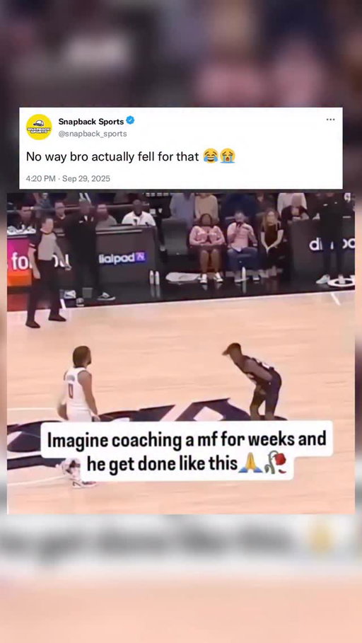 How you gonna fall for that 😭
-

#nba #basketball #nbabasketball #knicks #jalenbrunson #funny #fyp #explore