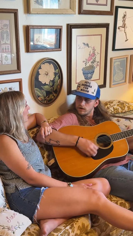 Sit down cause I’ve got big news... ‘The Dog’ comes out on Friday! 

#country #countrymusic #acoustic #marriage #relationship