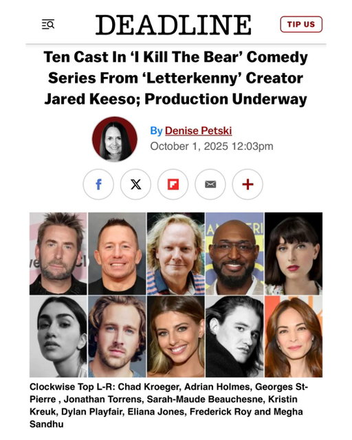 I Kill The Bear. Coming 2026.