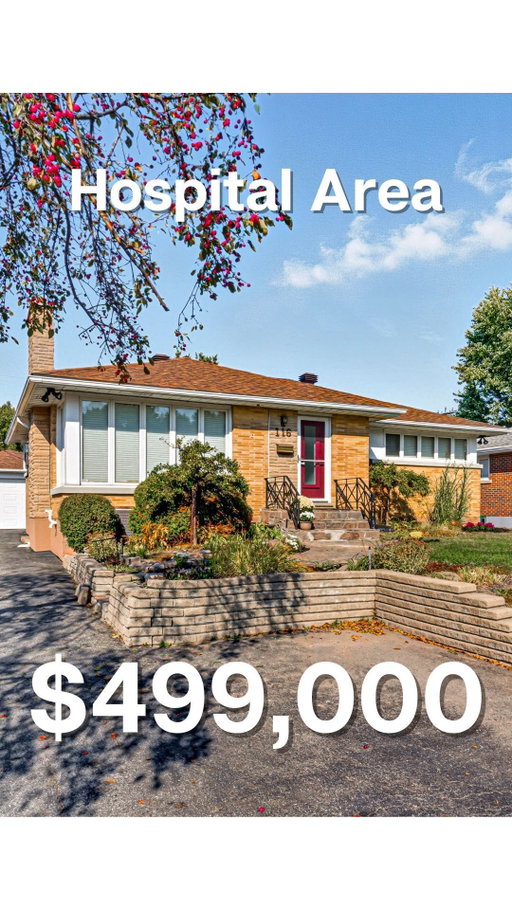#JUSTLISTED 🎥 ALL-BRICK BUNGALOW IN A DESIRABLE NEIGHBOURHOOD 🔥

📍116 Lakeview Dr, Sudbury
🏷️$499,000
🛏️4 Bedrooms
🛁2 Bathrooms
⁣
⏩ Tour our team’s newest listing situated in Sudbury's old hospital area! This charming character home is located walking distance from Bell Park and has all the space you need for your growing family!

📲 Like what you see? Send me a message to book your private showing today!
⁣
📧 tristan@lakecityrealty.ca⁣
☎️ (705) 920-6109⁣
⁣
#sudburyhomesforsale #sudburyrealtor