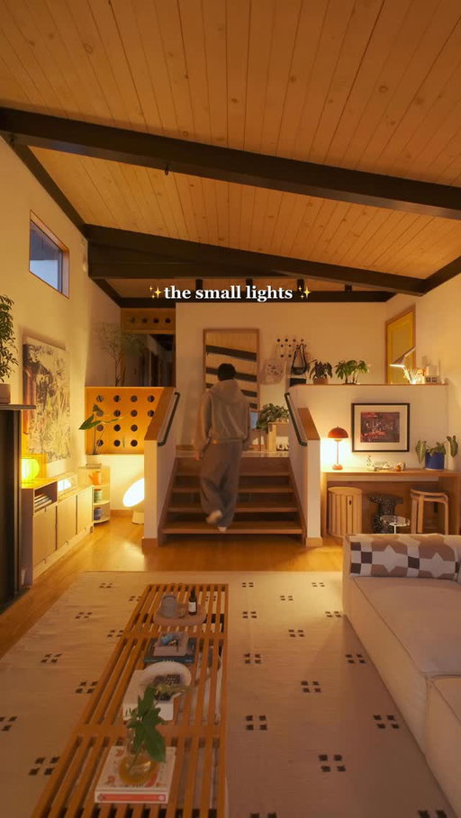 Scary hospital lighting vs. cozy night at home 🤣

Just your monthly reminder to banish the big light and get yourself some small lights 🛋️💡

#lighting #interiordesign #lamps #homedecor