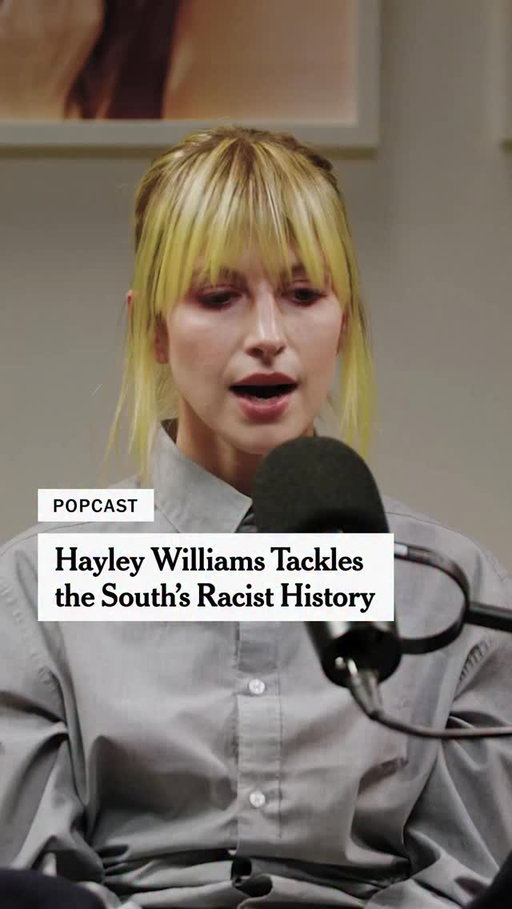 “I’ll be the biggest star at this racist country singer’s bar.”

Hayley Williams revealed to Popcast who that line on her new solo album is about — and why she felt the need to write plainly about racial issues in the South.