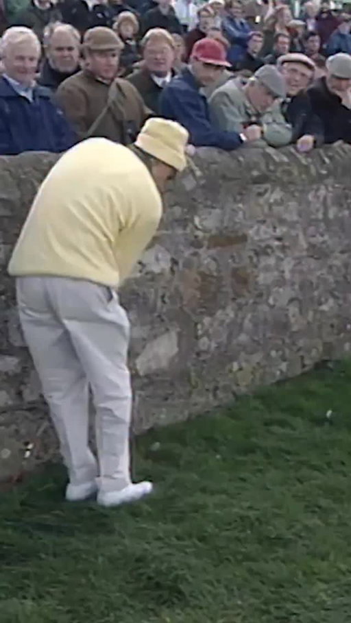 One of the greatest golf shots you’ll see 🤯 
#DunhillLinks | #TourArchive