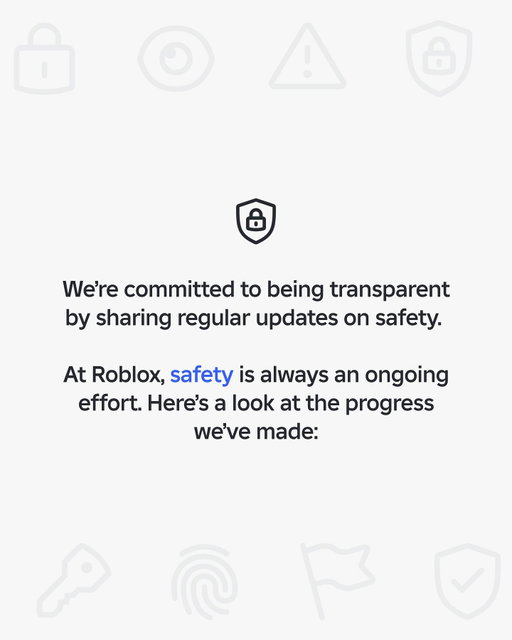 An update on our safety efforts. Link in bio.
