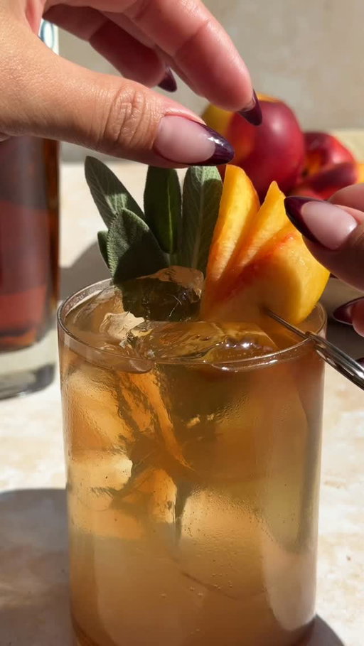 Your daily reminder that it’s still National Latino Heritage Month 🇲🇽 

I think the easiest way to enhance any cocktail + mocktail is through homemade syrup. One of my favorites for this time a year is a spiced syrup. It’s cozy, comforting, and adds just the right amount of sweetness to help balance out a drink. 

𝐰𝐡𝐚𝐭 𝐲𝐨𝐮’𝐥𝐥 𝐧𝐞𝐞𝐝: 
(spiced syrup) 
• 1.5 cups of filtered water 
• 1 cup of cane sugar 
• 9 whole black peppercorns
• 6 whole cloves 
• 4 cardamom pods 
• 2 cinnamon sticks 
• 1 star anise 
• optional: 1 nectarine, cored + sliced 

𝐰𝐡𝐚𝐭 𝐲𝐨𝐮’𝐥𝐥 𝐧𝐞𝐞𝐝: 
(Mexican Mule cocktail) 
• Ice
• 1/2 oz of homemade spiced nectarine syrup
• 3/4 oz of fresh lime juice
• 4-5 oz of ginger beer 
• 1.5 oz of chipotle infused tequila 
• optional: garnish with a lime wedge, a sage bundle, and a few nectarine slices. 

𝐬𝐲𝐫𝐮𝐩 𝐝𝐢𝐫𝐞𝐜𝐭𝐢𝐨𝐧𝐬: 
• In a small saucepan, over medium heat, combine water and cane sugar. 
• Add all spices into a mortar & pestle bowl. 
• Once crushed, and sugar has dissolved, add to the saucepan. 
• Reduce to a low simmer for 20 minutes. 
• Remove from heat and allow to completely cool before storing. 

Cheers, 
#fallcocktails #cocktailrecipes #homemadesyrup #cozydrinks #wintercocktails #tequila #hispanicheritage #latinoheritagemonth