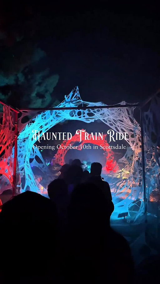 Family friendly Halloween celebration in Scottsdale! Halloween Spook-Track-Ula is back October 10–31 from 6–9:30 p.m at @therailroadpark . The park will transform into a haunted park filled with family-friendly fun. 🚂✨

🎟 $15 per person
👶 Free admission for kids 2 & under
🎠 Includes unlimited train + carousel rides

📍 @therailroadpark 7301 E Indian Bend Rd
Scottsdale, AZ  85250