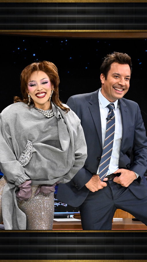 @dojacat teaches Jimmy an ‘80s dance move inspired by Vie! #DojaCatOnFallon #FallonTonight