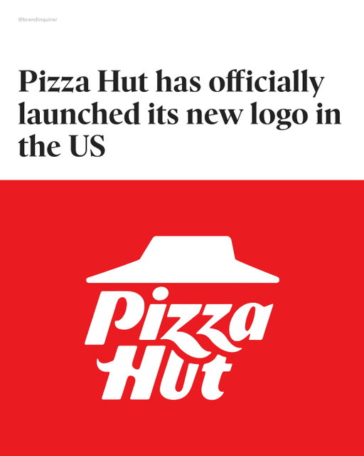 If it ain’t broke, why fix it?

After testing its new logo in international markets like Canada, the UK, and Australia, @pizzahut is officially rolling it out in the US, starting with its social media profiles.

The refreshed mark is an all-red, slanted version of the classic 1974 design (revived in 2019), with subtle tweaks like rounded hut corners, the “ZZ” overlapping the “U” and “T,” and sharper ends throughout.

Over the years, Pizza Hut has gone through 10 logo iterations, but for many, the 1974 design still reigns supreme (pun intended).

#branding #brandidentity #logodesign #graphicdesign #creativedirection #brandstrategy #logoinspiration #visualidentity #branddesign #logotype #typography #designinspiration #brandinspo #graphicdesigner #pizzahut