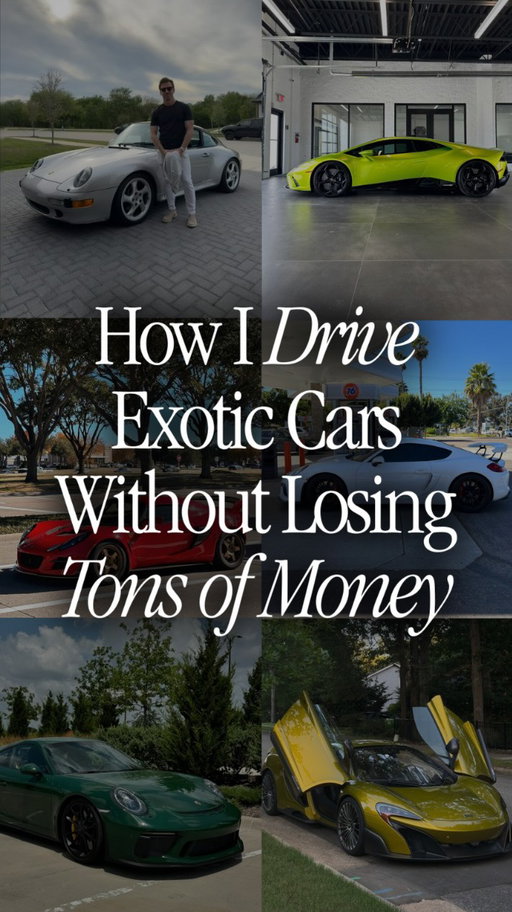 How I own/drive exotic cars without losing money. 

#porsche #cars #lotusexige #lamborghini #993
