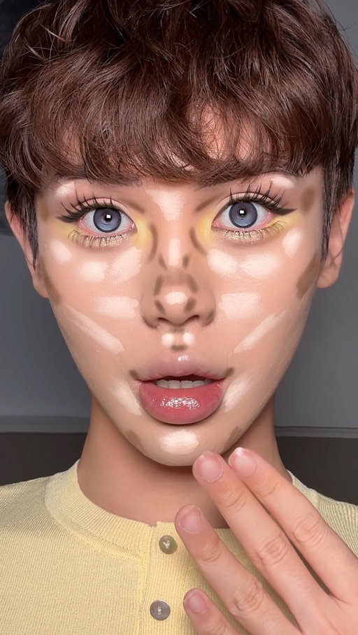 𝐈𝐭 𝐆𝐢𝐥𝐫 𝐂𝐨𝐧𝐭𝐨𝐮𝐫 & 𝐇𝐢𝐠𝐡𝐥𝐢𝐠𝐡𝐭 💛 
Follow me for more makeup hacks ໒꒰𓂂ིྀᴗ . ᴗ𓂂ᐢ꒱ིྀ 
✿ "KENNY12" for extra 12% off on @yesstyle orders over $49 (valid anytime!) ✿
#makeuphacks#contourandhighlight#makeup#yesstyle#cbeauty