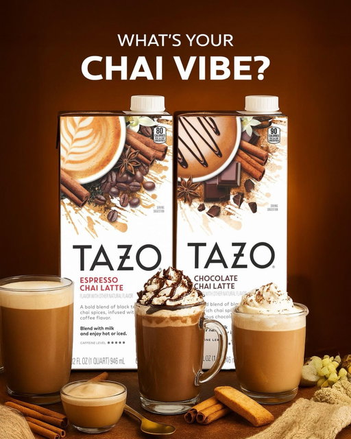 October’s here, and the fall vibes are brewing 🍂☕ Whether you’re into Espresso Chai ☕ Chocolate Chai 🍫 or both, TAZO makes the perfect base for all your autumn creations!
Swipe through for our fav recipes and tell us below: 

What’s your fall chai vibe? ⬇️🧡

#ChaiLatteSeason #TAZOChaiLatte
