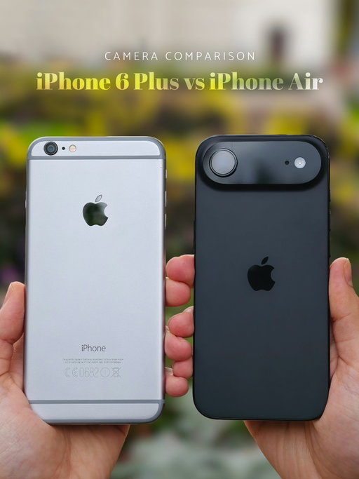 Which one’s your pick? Drop a comment below: iPhone Air vs iPhone 6 Plus? 👉

More than 10 years apart 👀

#cameracomparison #iPhoneAir #shotoniphone #iPhone6 #iPhone6Plus #mobilephotography