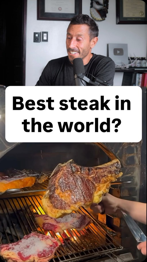 Steaks > kale 🥩

As humans, we have this innate attraction to juicy steaks…

They did a study showing that even vegans were subconsciously attracted to meat (PMID: 31254550)…

Humans have evolved eating meat and our bodies DEMAND all the UNIQUE nutrients found in meat…

Make meat and organs the center of your diet and you will thrive…

Welcome to #theremembering 🏹