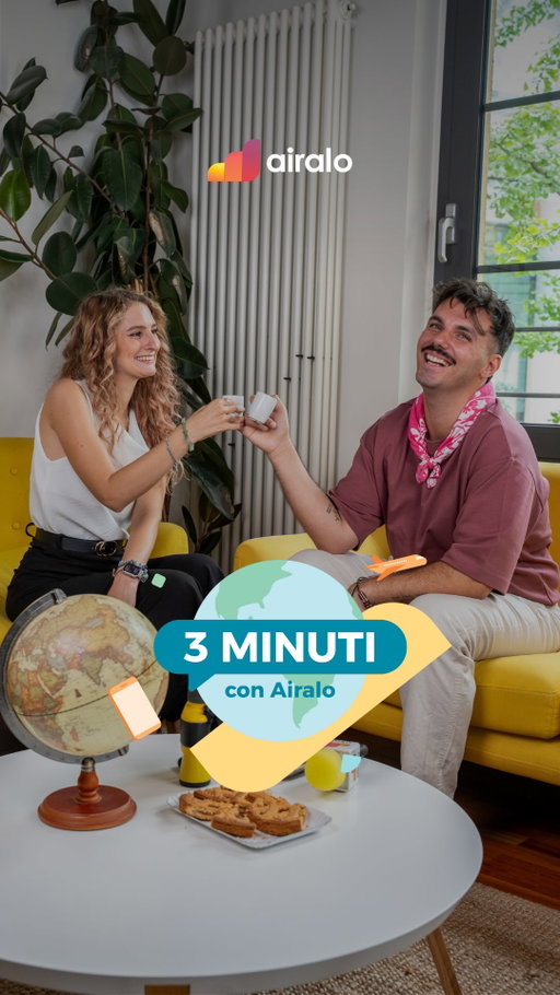 E siamo arrivati all’ultimo episodio di 3MINUTI, il breve format di Airalo in cui parliamo di connessioni in giro per il mondo 🌎 l’ultima ospite è una mia carissima amica, @fiammettafiore_ 🥰 e anche per questa occasione abbiamo un codice sconto per connettervi in giro per il mondo!

Usate 3MINUTI per avere uno sconto sulla vostra prima eSIM di @airalo 🧡

 #adv #Airalo #eSIM #YourTravelBuddy
