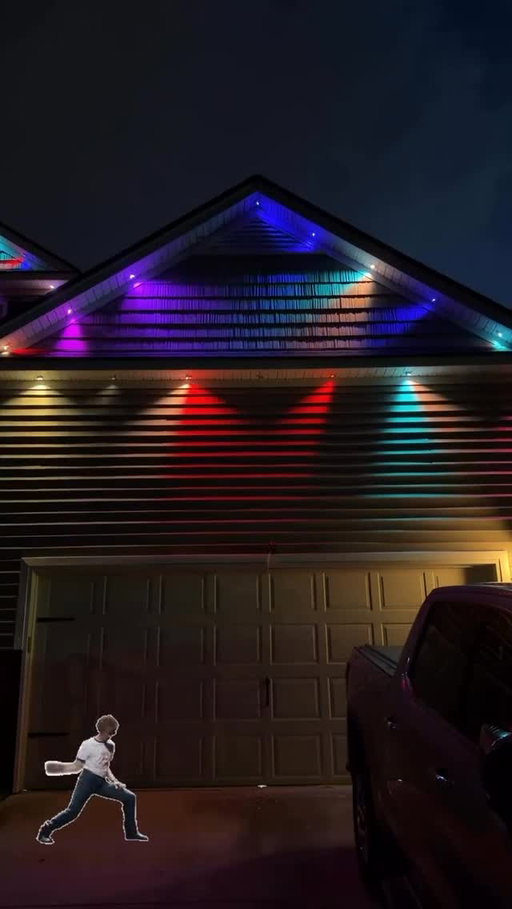 These new outdoor lights from @goveeofficial are crazy! Check out the full video now on YouTube for all the details!

#smarthometechnology #holidaylights #smartlighting