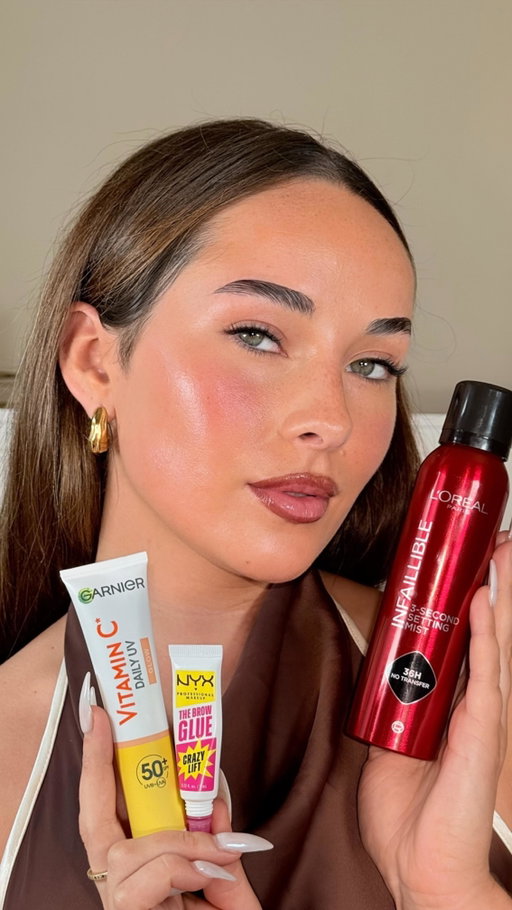 AD NO MAKEUP, MAKEUP LOOK ✨keeping it super easy to recreate, all products are from @amazonuk @garnieruk @nyxcosmetics_uk @lorealparis #beautyfaves #skincare #makeup
