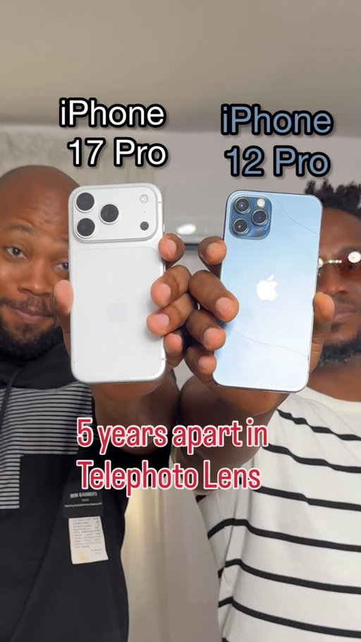 Is there a world of difference between the iPhone 17 Pro vs iPhone 12 Pro video zoom, shooting in 4K @ 60FPS5 

#iPhone17Pro #iphone12pro