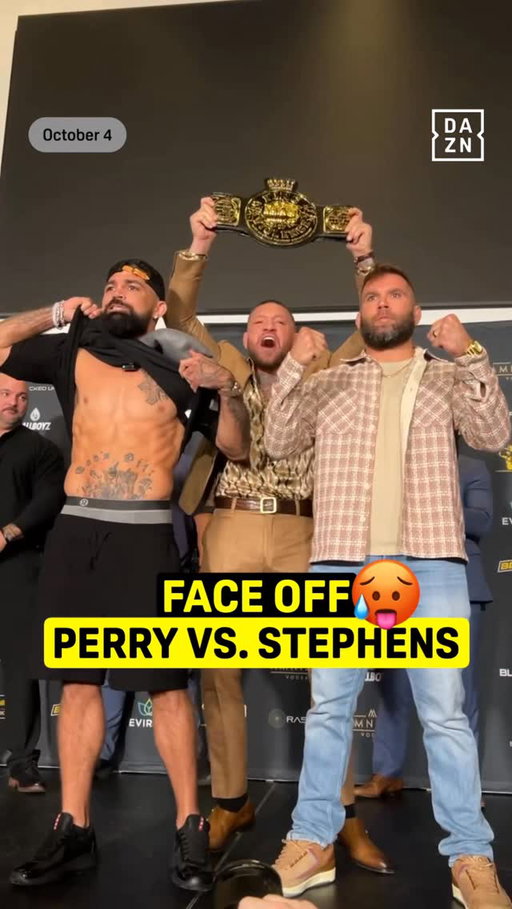 Conor was HYPED for the King of Violence face off 🥶

🎟️ Buy #BKFC82 NOW at DAZN.com | Oct 4 | Live on DAZN | Link in Bio For More