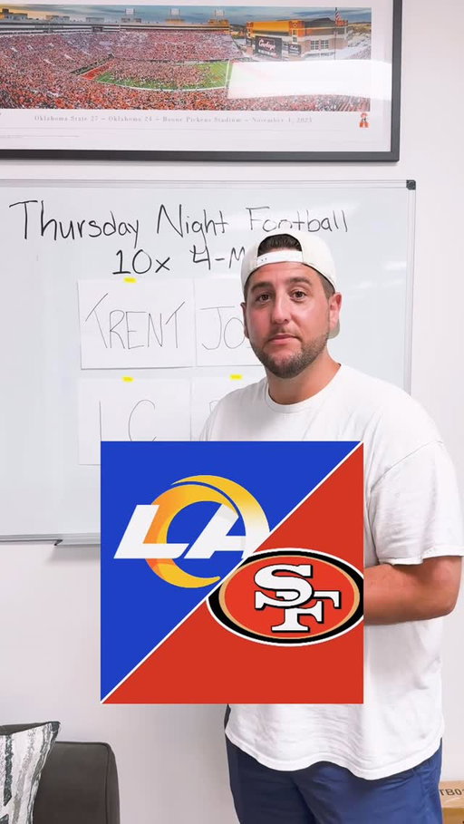 why did they randomly do them like SNF player intros 💀 @bookitwithtrent @laurencowling @tonyravv @josh_kasser 

#nflpicks #nflbetting #sportsbettingtiktok #parlay Thursday Night Football Props Best Bets TNF