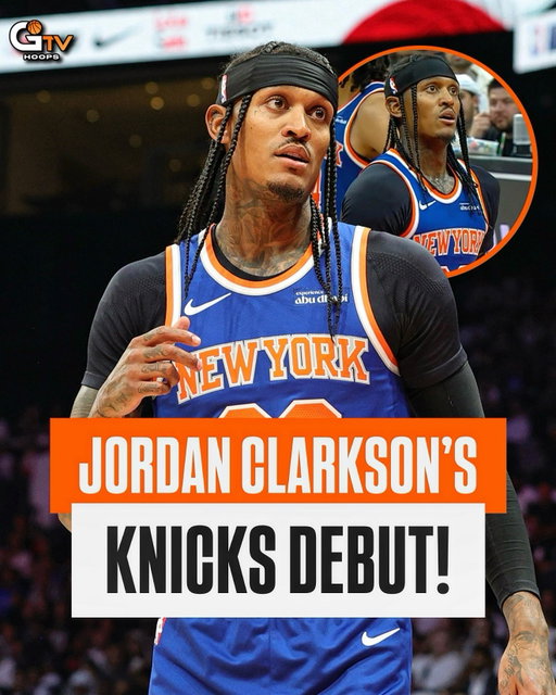 Jordan Clarkson made his @nyknicks PRESEASON DEBUT! The former NBA Sixth Man of the Year posted 9 PTS in 15 MIN. He averaged 16.2 PPG off the bench last year for the Jazz. Jordan played in the G League for South Bay as a rookie in 2014-15. 🗽 @jordanclarksons
