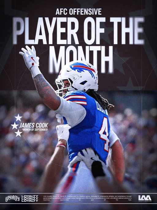 4-0 Bills, @___thegreat4 is your AFC Offensive Player of the Month ! 

#LAA #LoyaltyAboveAll