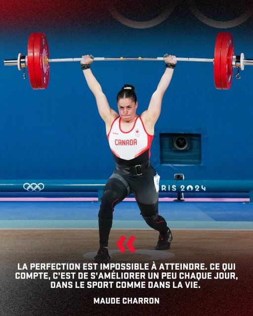 Un an après Paris 2024, Maude Charron a découvert une nouvelle force après une période difficile.🏋️‍♀️✨
⁣
Entre l’ouverture de son propre club d’haltérophilie, le mentorat de jeunes athlètes et son nouveau rôle au sein d’Équipe Canada, elle montre que la perfection n’est pas l’objectif — ce qui compte vraiment, c’est le progrès. 🤩 À découvrir en detail dans notre article, lien en bio. ⁣
⁣
- ⁣
⁣
One year after Paris 2024, Maude Charron has discovered new strength after a difficult period. 🏋️‍♀️✨⁣
⁣
Through opening her own weightlifting club to mentoring young athletes to taking on a new role with Team Canada, she shows that perfection isn't the goal — progress is what truly matters. 🤩  Read all about it, link in bio.