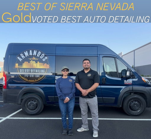 🏆✨ WE DID IT! ✨🏆
Armando’s Deluxe Detailing has officially been voted BEST AUTO DETAILING in the Sierra Nevada - GOLD WINNER! 🚙💦
This award isn’t just ours, it belongs to every client who trusted us with their vehicles. From cars to boats to planes, you’ve allowed us to do what we love at the highest level. 🙏

We’re proud to be recognized as the #1 detailers in the region, and we’re not slowing down. If you’ve been waiting to experience the BEST, now’s the time:
✅ Award-winning quality
✅ Professional, trusted service
✅ Auto • Marine • Aviation • RV
📅 Appointments are filling fast, book today and see why Sierra Nevada chose us as the best!
📲 Call/Text: 775-378-1381
🌟 Experience detailing done right.

Feel free to use the link in my bio for a free quote and to book a detail at your convenience. 

#armandosdeluxedetailing #mobiledetailing #renosbestdetailer #booktoday 
#BestOfSierraNevada #GoldWinner #ArmandoDeluxeDetailing #AwardWinningDetailing #Reno #Sparks #CarDetailing