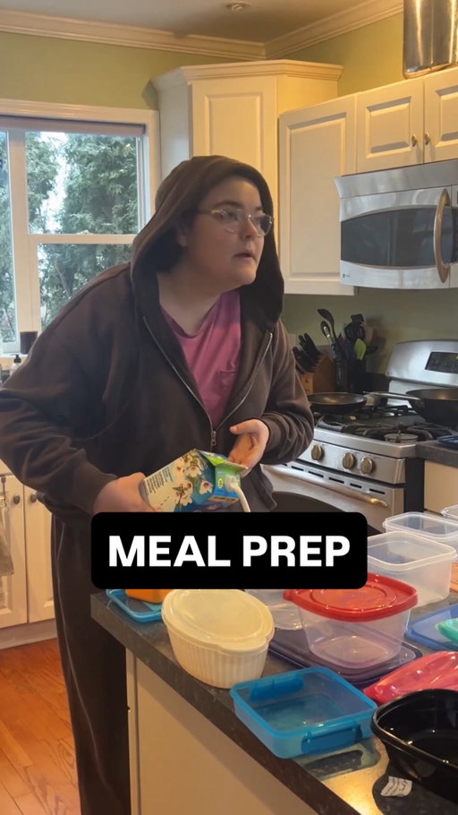 this should last a while #collegelife #mealprep #mealprepping #collegestudent