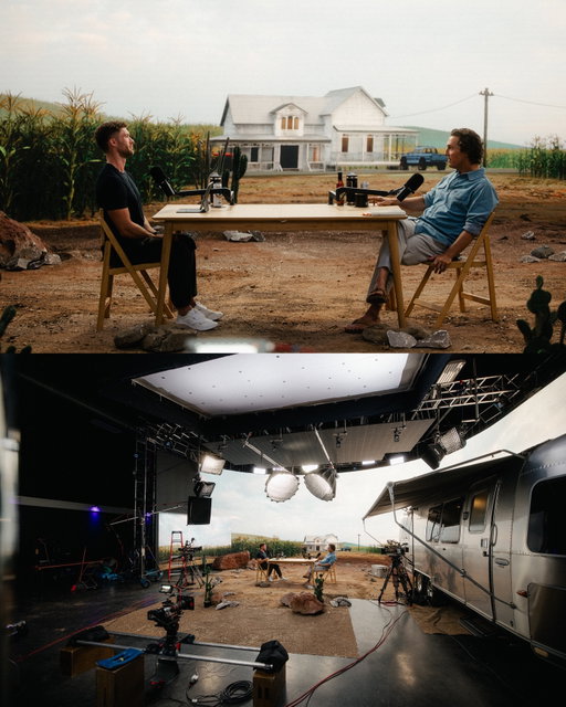 1,000 episodes, 7 years later 🎉 @chriswillx marks the milestone with an iconic on-set celebration featuring @officiallymcconaughey 🎬

Cinematographer @bennetthimself 

Producer: McKenna Marshall @mckenna.marsh
Creative Director: Dean Hindmarch @deanhindmarch_

Director of Photography: Bennett Self @Bennetthimself
1st AC: Brooks Birdsall @Brooksbirdsall

Gaffer: Joe Failla @joefailladp
BBE: Ethan Salinas @treethans
Electric: Citlalli Mendoza @citlalli.mendoxa
Key Grip: Jason McKnight
BBG: Josue Segundo @josh_second
Grip: Brayden Read @braydenreadfanpage

BTS: Max McCoy @maxwmccoy
Stills: Alex Griffin @alexander_sgriffin

VP Supervisor: Ace @Acenapped
Head of VAD: Zack Stauffer @Zack_Stauffer

Virtual Production: Stray Vista Studios @strayvista