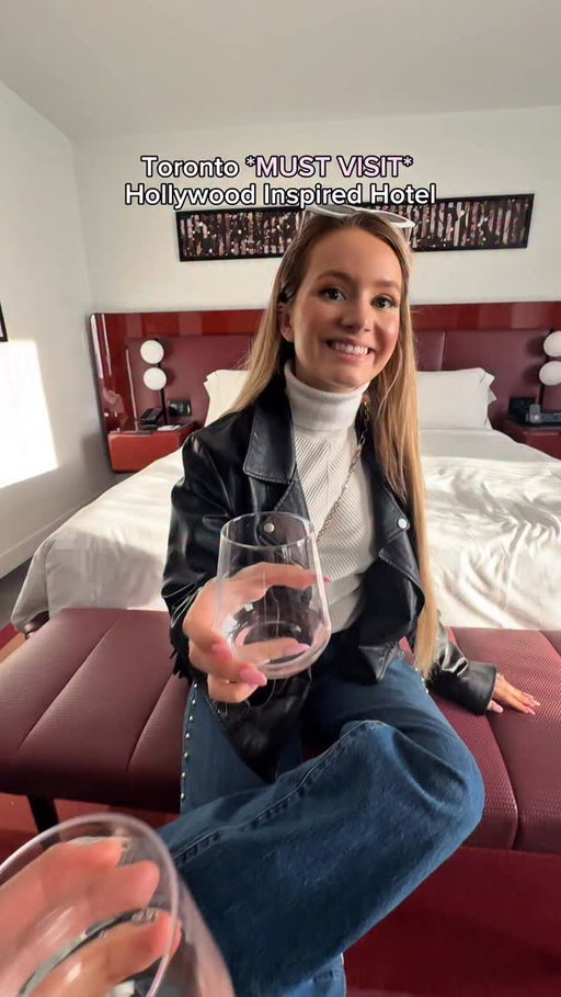 Step into Revery, Toronto’s first Curio Collection by Hilton, just minutes from concerts, theatres, shopping, and all the city’s must-see spots 🎥 @reverytoronto 

Inside, it’s all about the vibes: 
❤️Cinematic lobby
🍴Chic pink restaurant Deauville Club for breakfast, lunch & dinner 
🛏️ Guestrooms with bold, red-carpet-inspired interiors & backlit dressing mirrors
☕️ Start your day with Nespresso in-room or coffee-to-go at Muse 

🎥: @ilinca.ducharme 
.
.
.
#ReveryToronto #CurioByHilton #TorontoHotels #TorontoLife #todotoronto #LuxuryTravel #thingstodotoronto