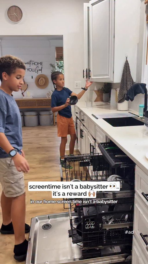 #ad screen time isn’t a babysitter…it’s a reward in our home. After chores + outdoor play on the weekends, my kids get to enjoy their @amazon Fire HD 10 Kids tablets with games + books, I love that I can monitor through the Parent Dashboard App! Knowing they’re learning, creating, and only accessing age-appropriate content = peace of mind for me  And with Prime Big Deal Days, it’s the best time to grab one!! 

Comment LINK and I’ll DM it to you!
 
@amazonkids #amazonkids #PrimeBigDealDays #ad