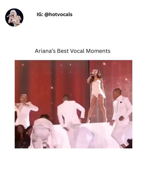Ariana Grande is such a SLAY! Trying to understand how this big voice comes out of her so effortlessly?! 😮‍💨 these are a few of our favorite vocal moments and someone come pick us up off the floor 🤯 #arianagrande #vocals #viral #bestmoments
