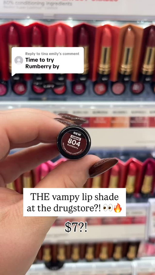 Is this the best one yet?! 😮‍💨🔥✨

#affordable #affordablemakeup #beauty #beginnermakeup #walmartfinds #bestmakeup #makeupreview #vampymakeup