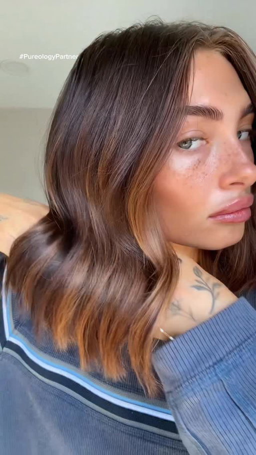 Glowy hair to match the glowy skin!! @pureology #pureologypartner now available @ultabeauty