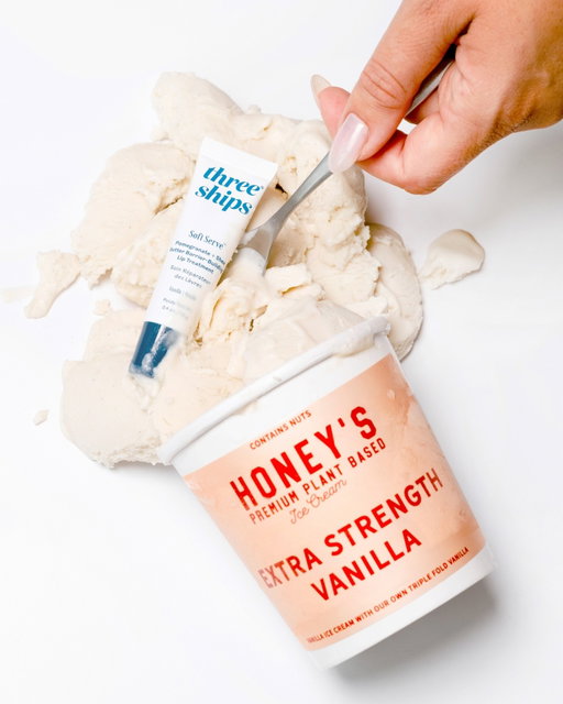⛵ THREE SHIPS x HONEY’S ICE CREAM 🍦

Toronto, get ready! 

We’re serving up melt-on-your-lips hydration and ice cream scoops this weekend only with our friends at Honey’s Ice Cream in honour of our NEW SoftServe™ Pomegranate + Shea Butter Barrier-Building Lip Treatment.

On Sat Oct 4 & Sun Oct 5, the first 50 customers at Honey’s Ice Cream Dundas West each day will get:

 🍨 FREE scoop of Honey’s ice cream (on us!)
 🍨 FREE Three Ships SoftServe Lip Treatment, our newest launch

📍 Honey’s Ice Cream, 1448 Dundas St W
 📅 This weekend, Sat Oct 4 & Sun Oct 5
 While supplies last. First 50 customers each day only.