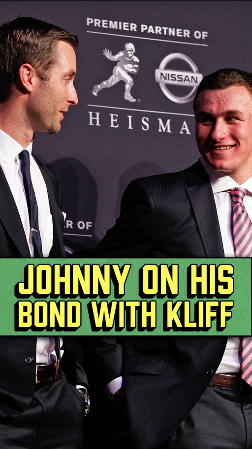 2012 feels… Johnny Football getting real about how much Kliff Kingsbury meant to him at Texas A&M 🥺