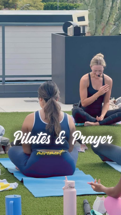 Thank you to those of you who attended Pilates & Prayer at Pyro Rooftop 🤍🙏🏼 

Our next event is October 25th in collaboration with @holygirlwalks_az 

TICKETS ARE LIVE @sweatpalsapp and will sell out like last time 🫶🏼✨ 

All Glory to God!

#pilates #prayer #jesus #christian #arizonafitnessevents