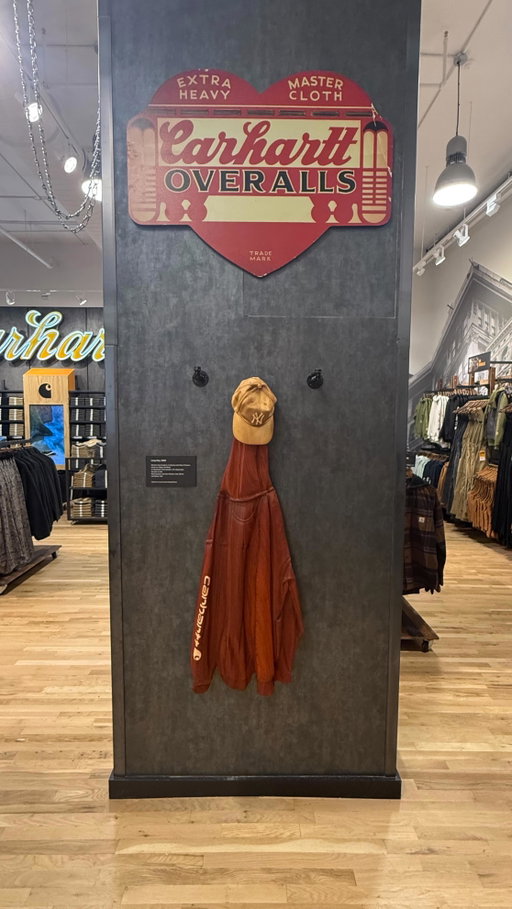 ‘Long Day’
2025
Wooden Inlay Sculpture
Permanent Installation
Carhartt Flagship Store NYC
936 Broadway
52” x 16” x 4.5”
30 lbs
No paint or stain 
Wood species used were Padauk, Holly, Walnut, African Teak and Osage Orange

Thank you @carhartt for this incredible opportunity.

On October 27, we will be having an artist talk & sculpture viewing at the store. Free merch will be included in limited quantity. More details to come.