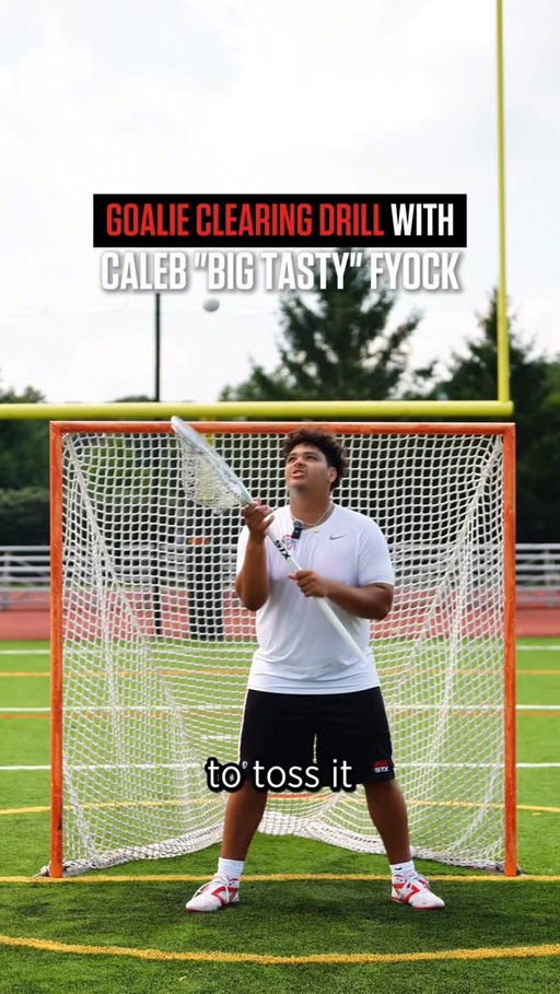 An essential skill for any goalie, hear how @big_tasty_hawk improves his clearing 🤝🥍