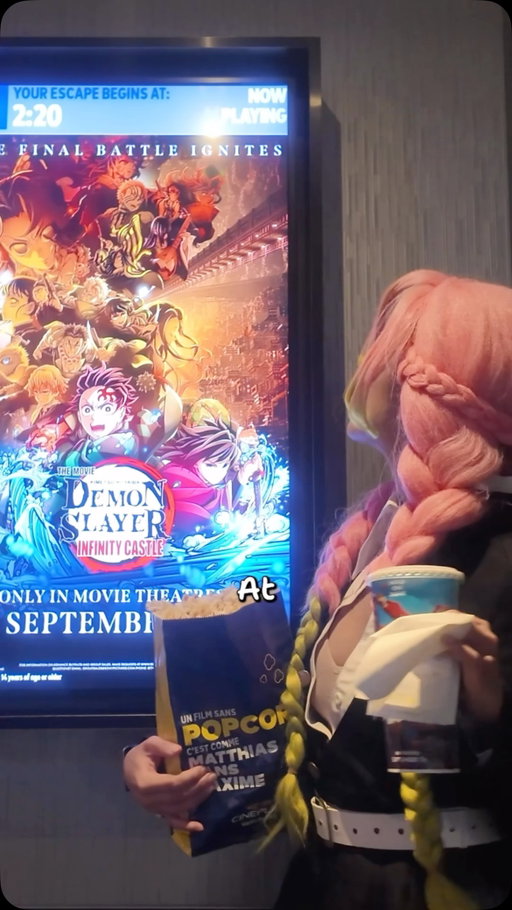 AD 💓🍡🌸 | Infinity Castle is finally playing in theatres and you know I had to make it an experience by cosplaying one of my favourite anime characters of all time to celebrate! I hit up The Rec Room before the movie at Cineplex for the ultimate pre-movie vibes - and the best part? My Scene+ points covered it all. Free food, games, and movie night? Sign me up. 
I’d highly recommend this to anybody (and you don’t have to cosplay!) 💓

#InfinityCastle #sceneplus #cineplex #paidpartnership #mitsuricosplay