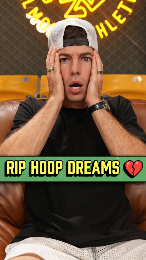 *Insert sad violin for Coby’s hoop dreams 🎻😂